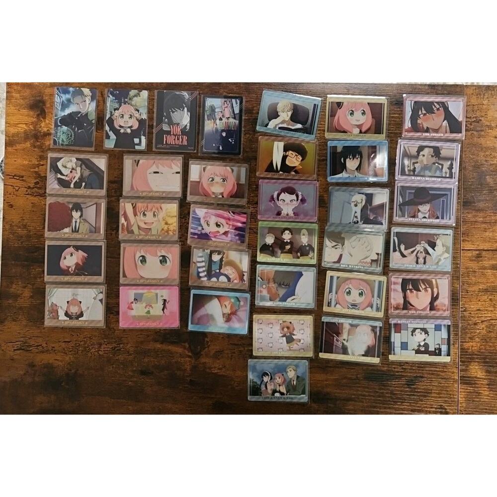 Bandai Spy X Family VOL. 2 Complete Set 1-35 Collectable Photo Snapshot Cards - Picture 2 of 4
